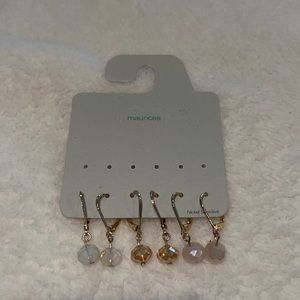 Maurice’s 3 pair earrings NWT